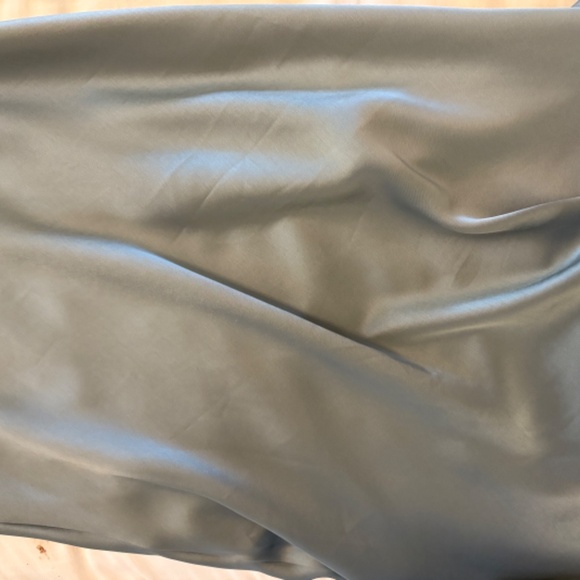 Anthropology Sweater and Skirt Combination Gray Sweater and Blue Skirt Small NWT - Picture 6 of 10